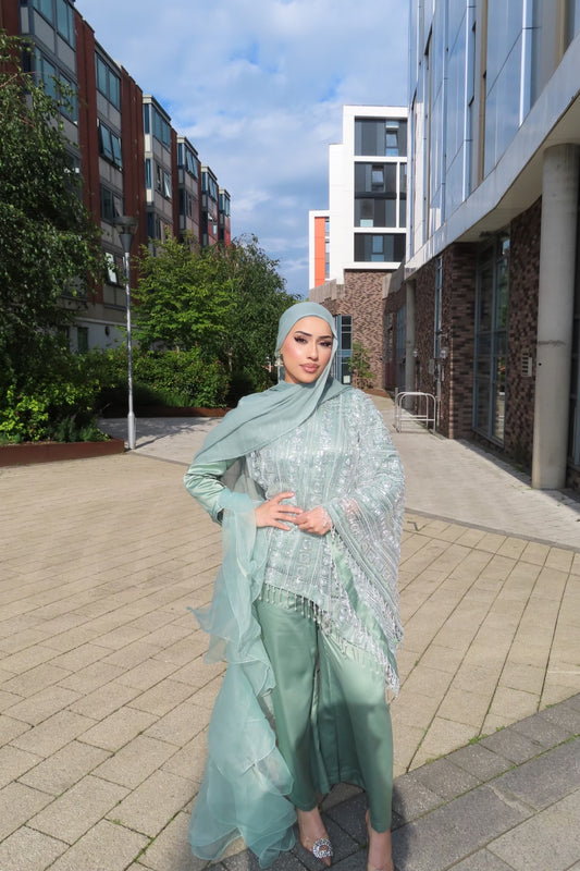 Lia Luxe Cape Mint 4pc
