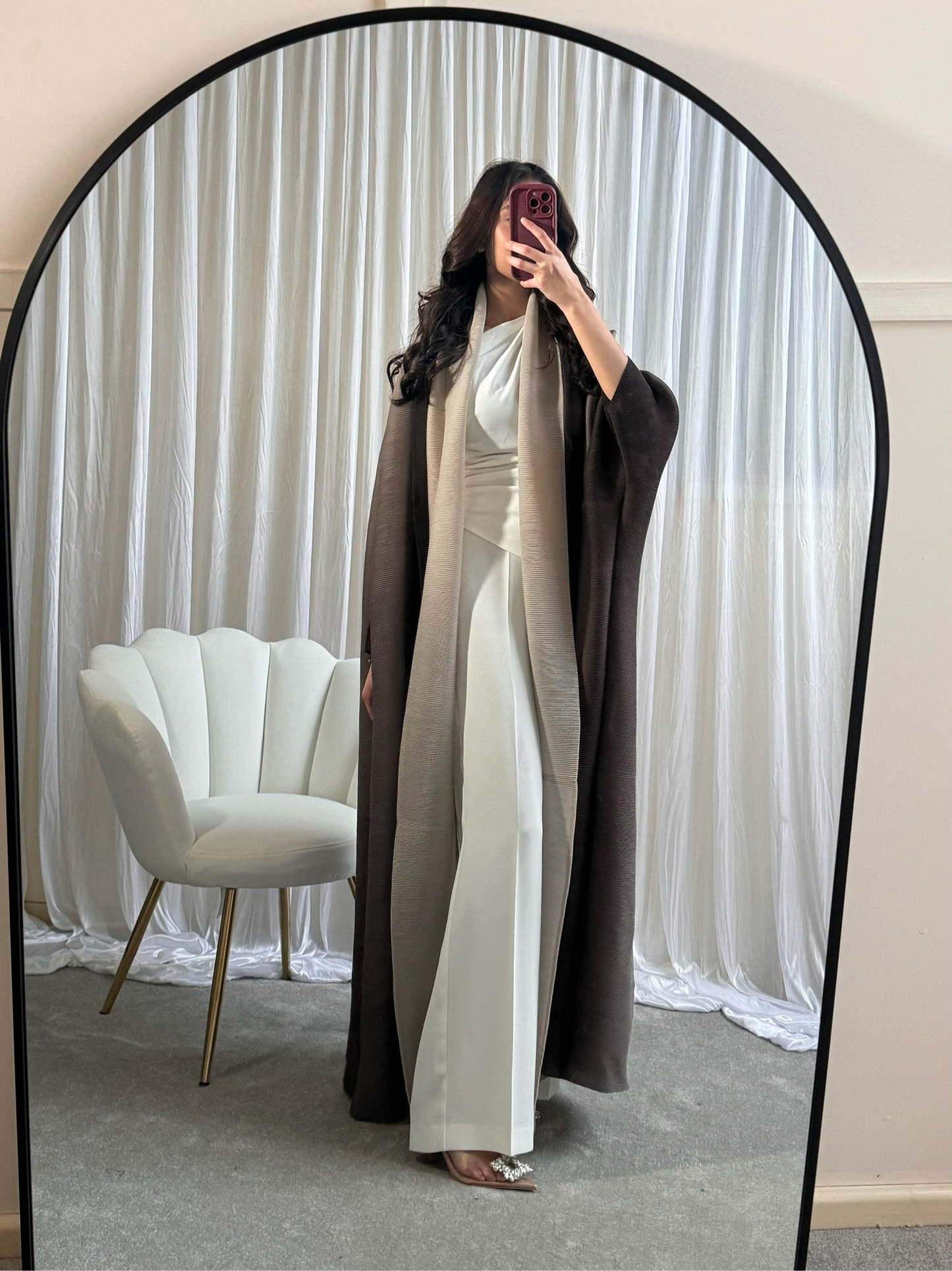MYLA Oversized Mocha Abaya