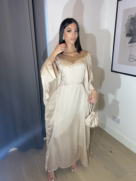 Sierra Pearl Nude (Potli Bag Included)