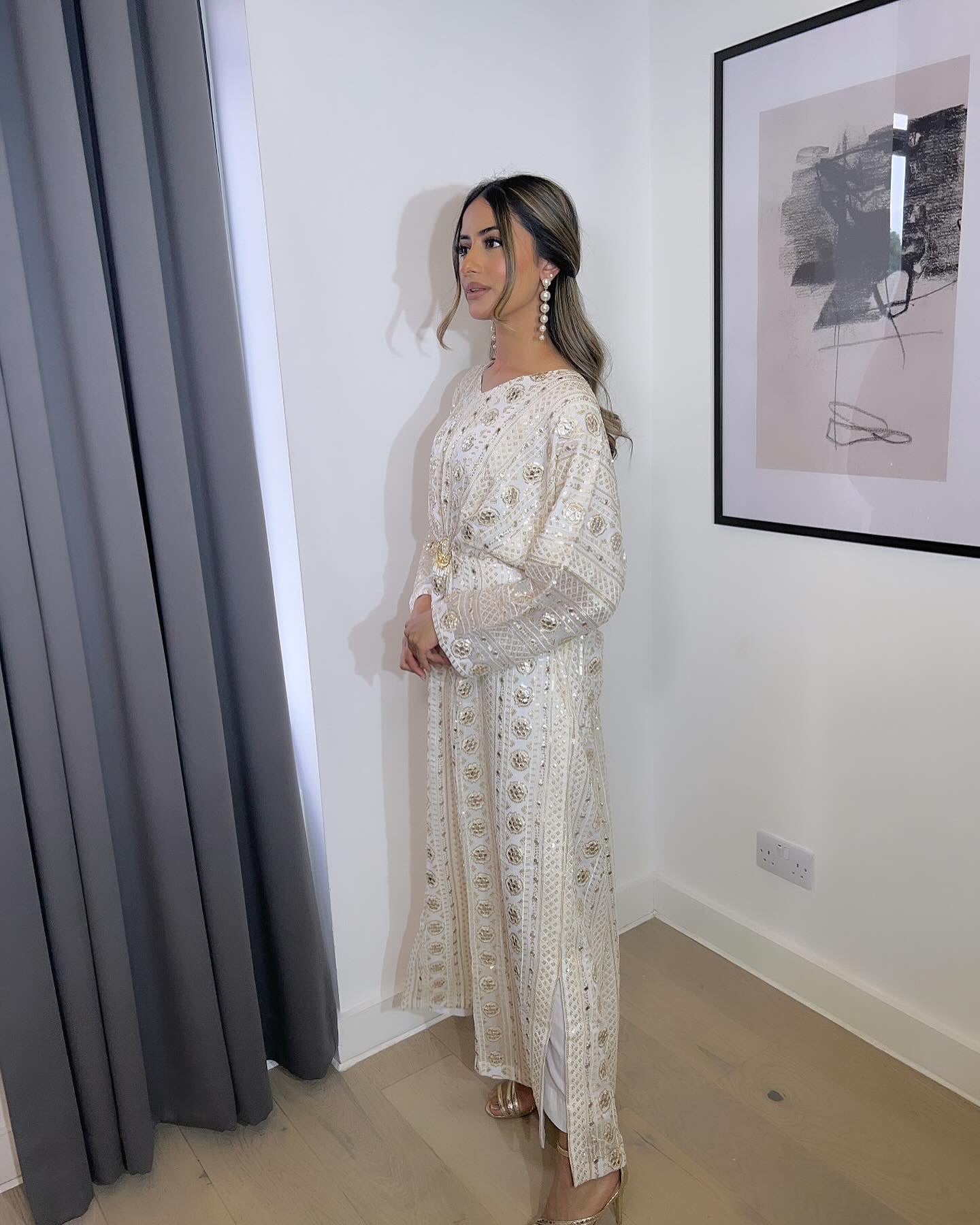 RIMA OFF WHITE KAFTAN