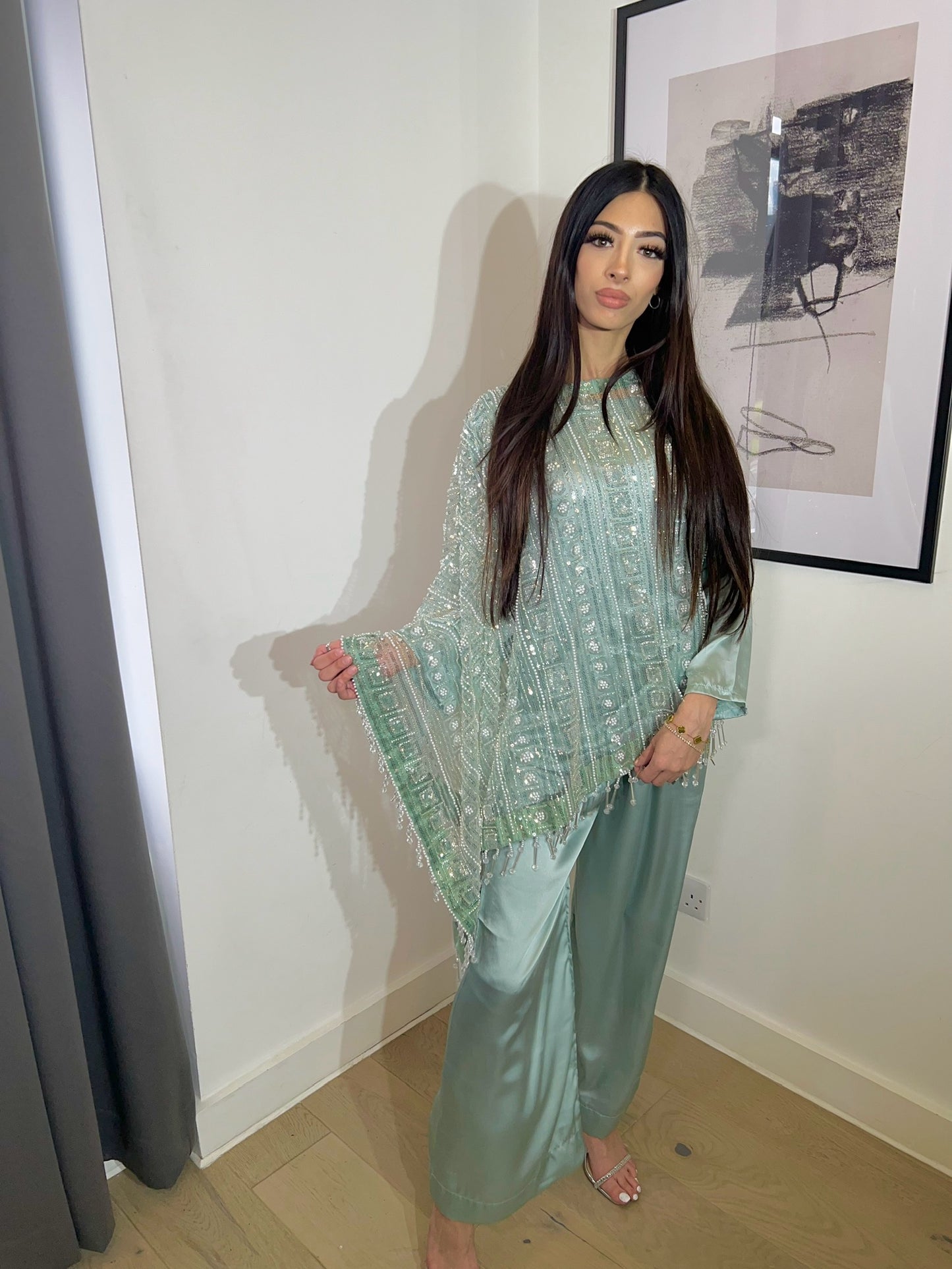 Lia Luxe Cape Mint 4pc