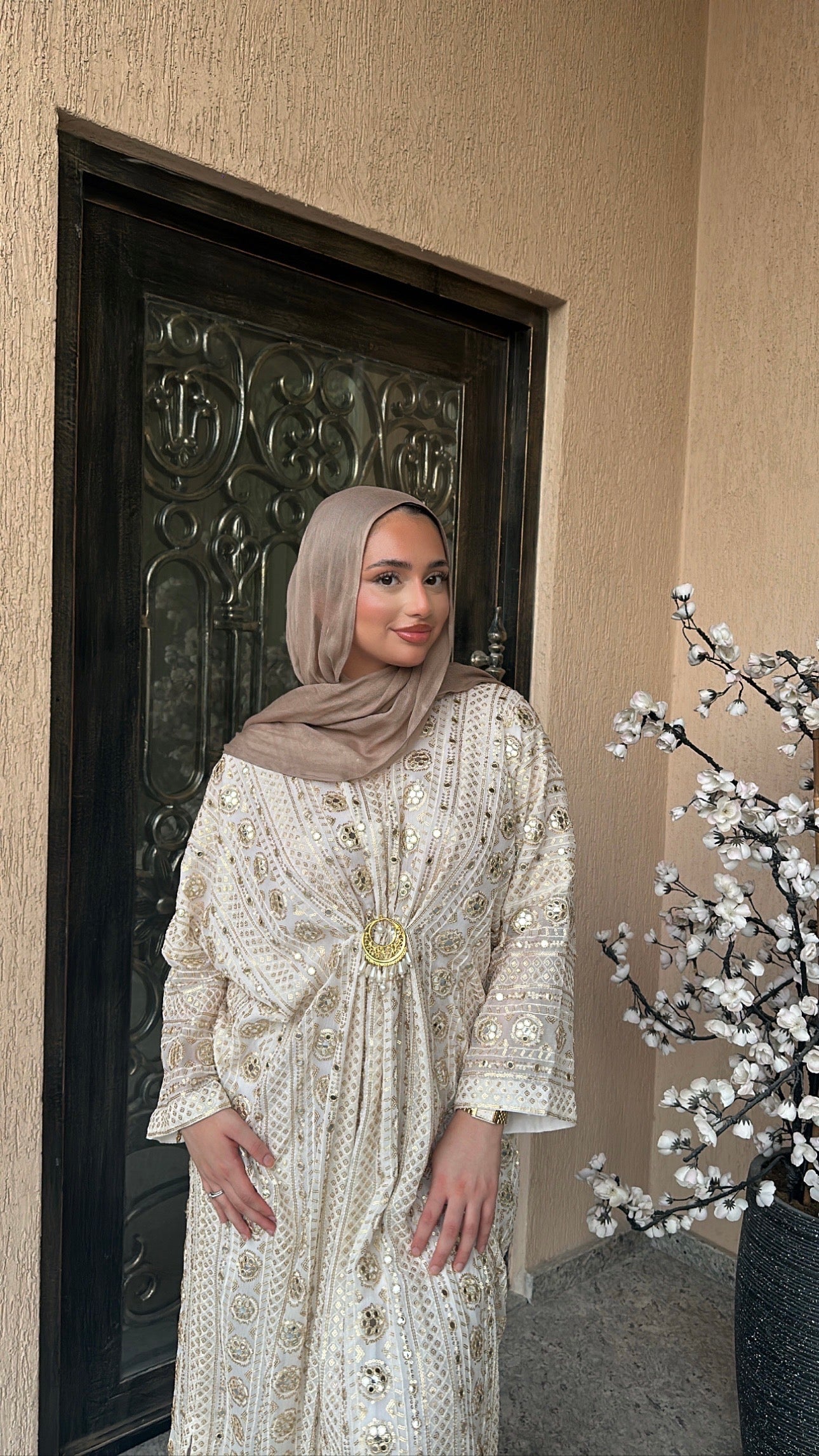 RIMA OFF WHITE KAFTAN