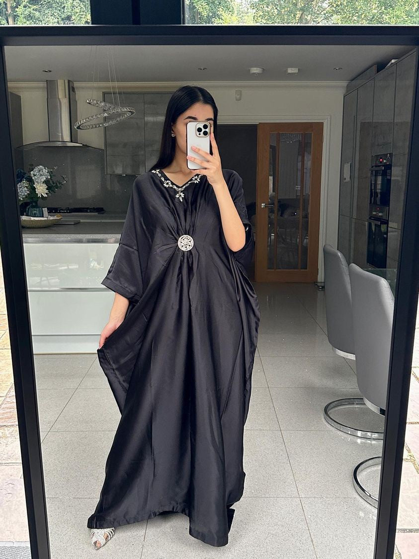 ZOHA BLACK (2 piece- Trousers included)