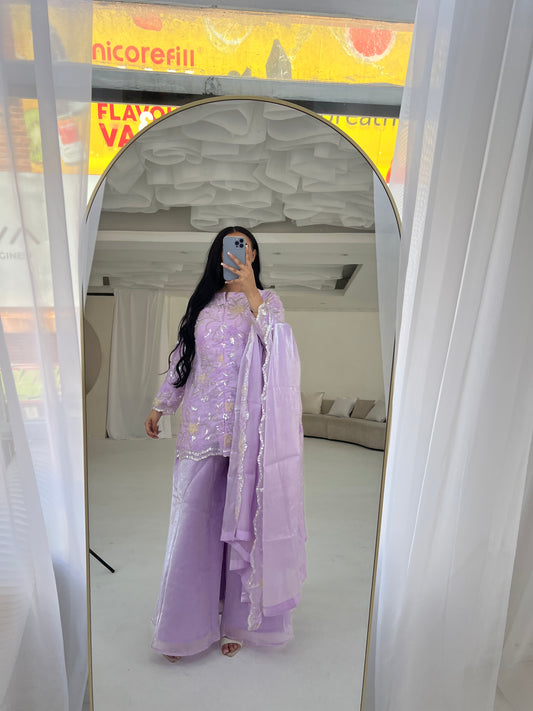 ASIYA Floral Lilac (3pc)