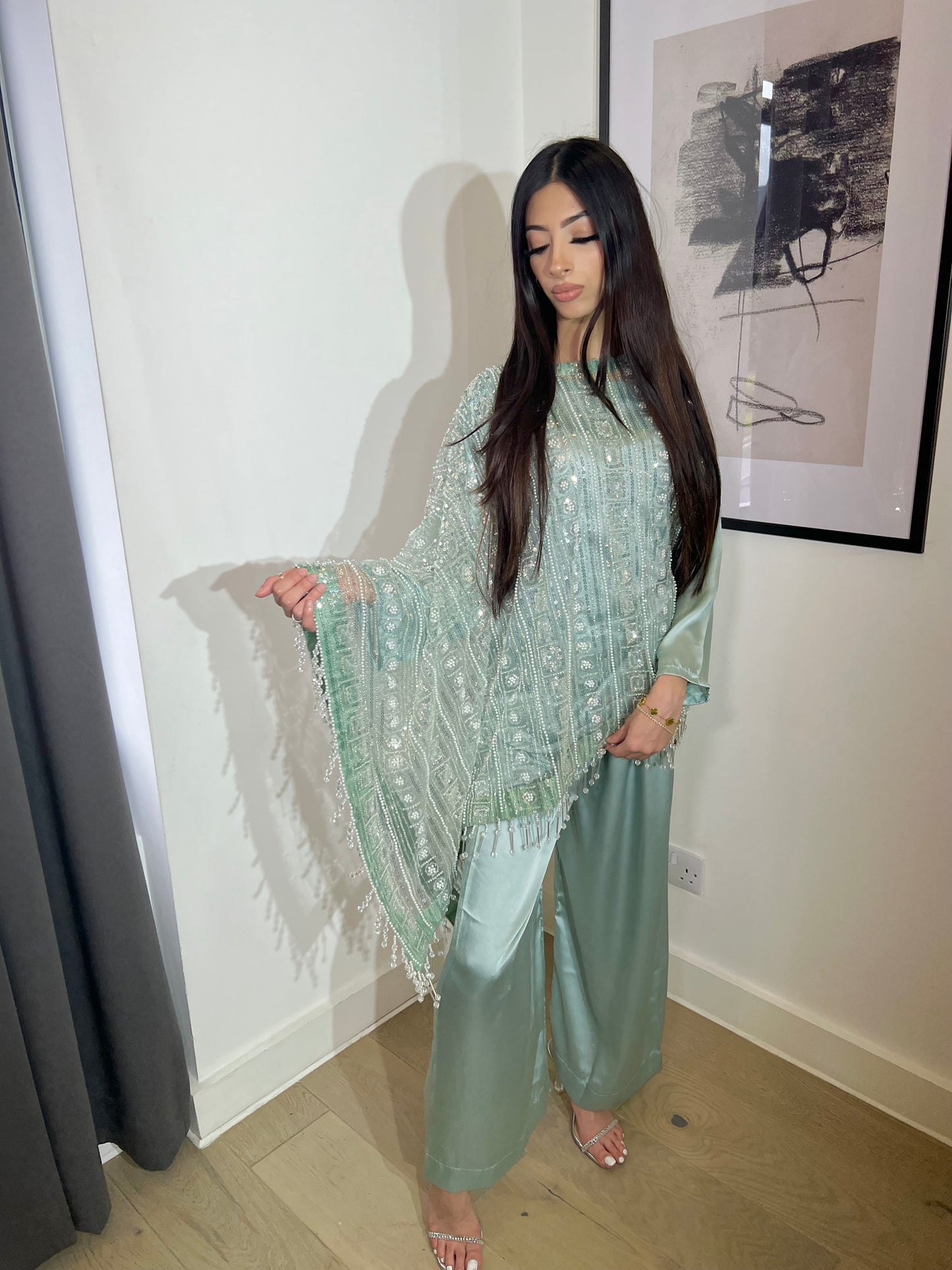 Lia Luxe Cape Mint 4pc