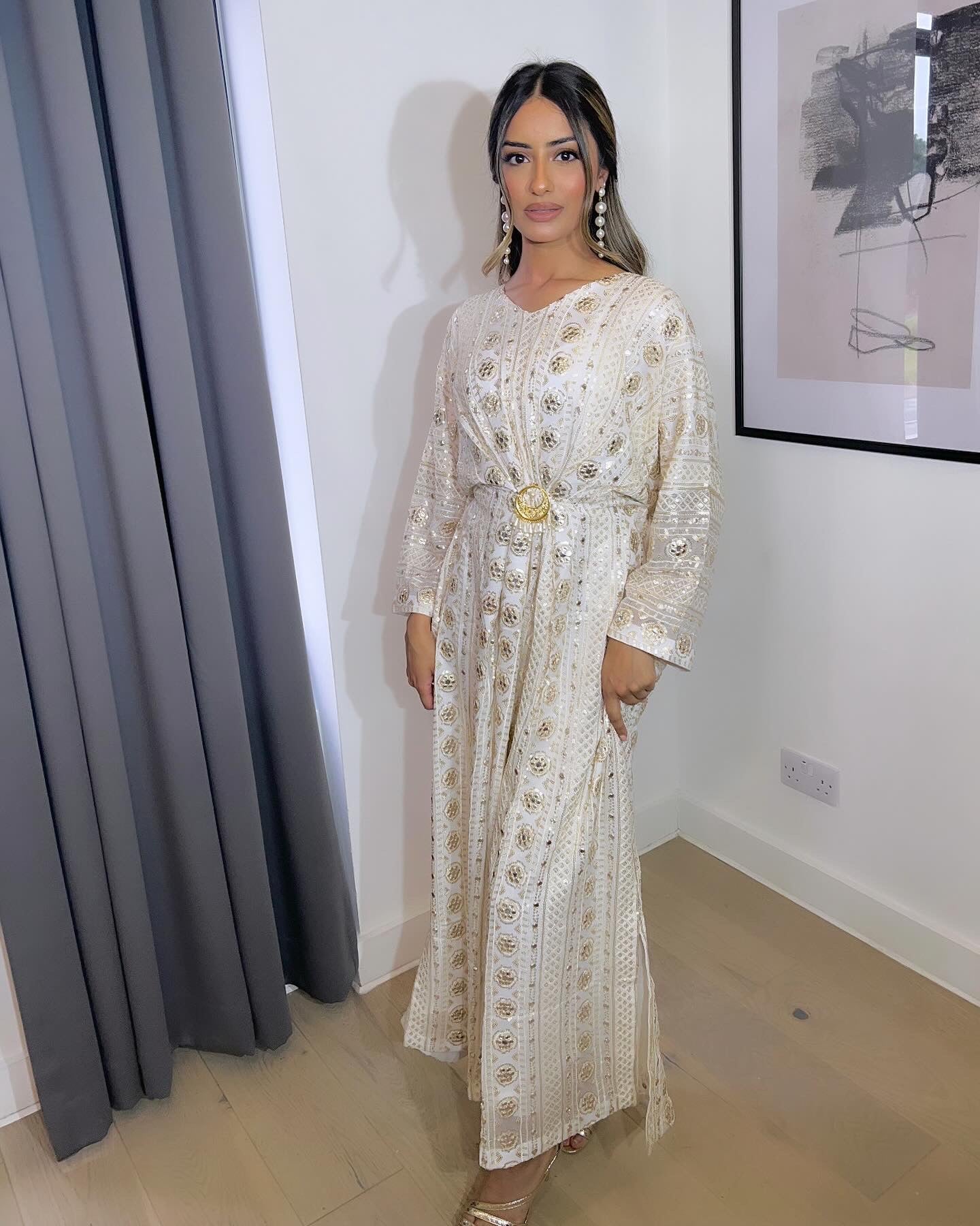 RIMA OFF WHITE KAFTAN