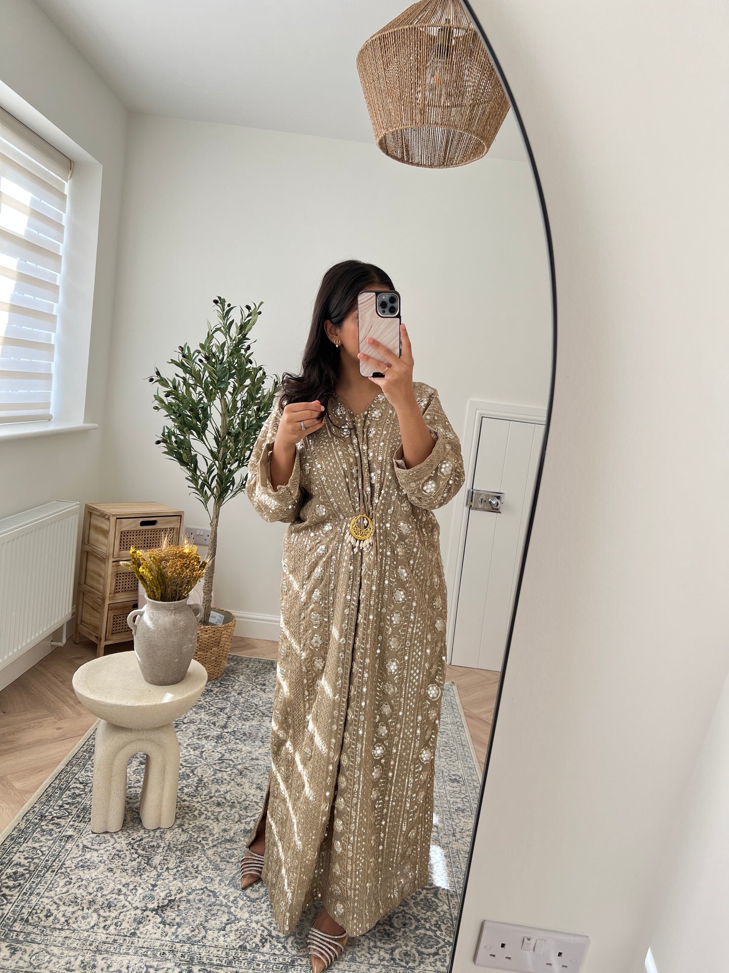 RIMA Gold Kaftan