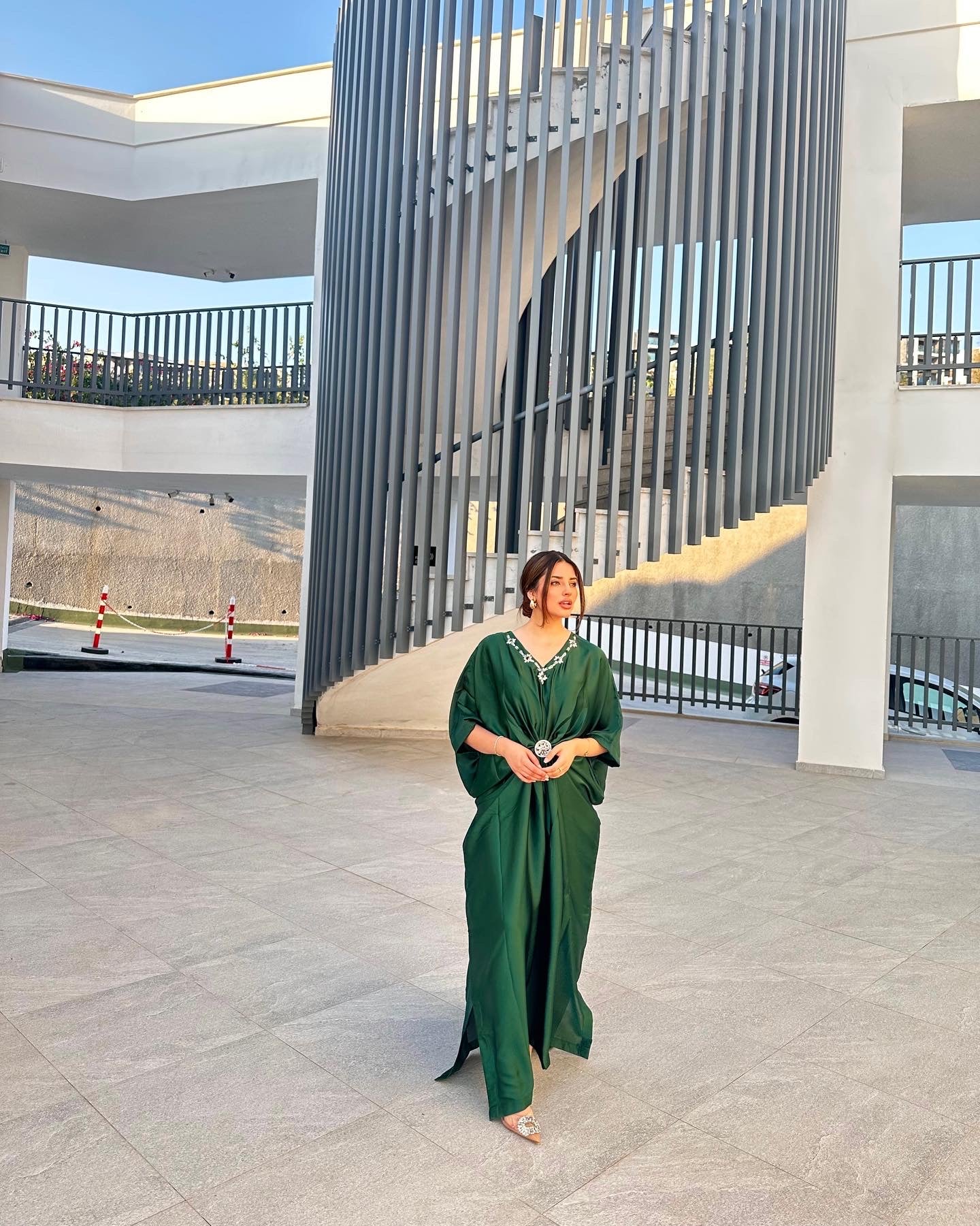 ZOHA GREEN (2 piece- Trousers included)