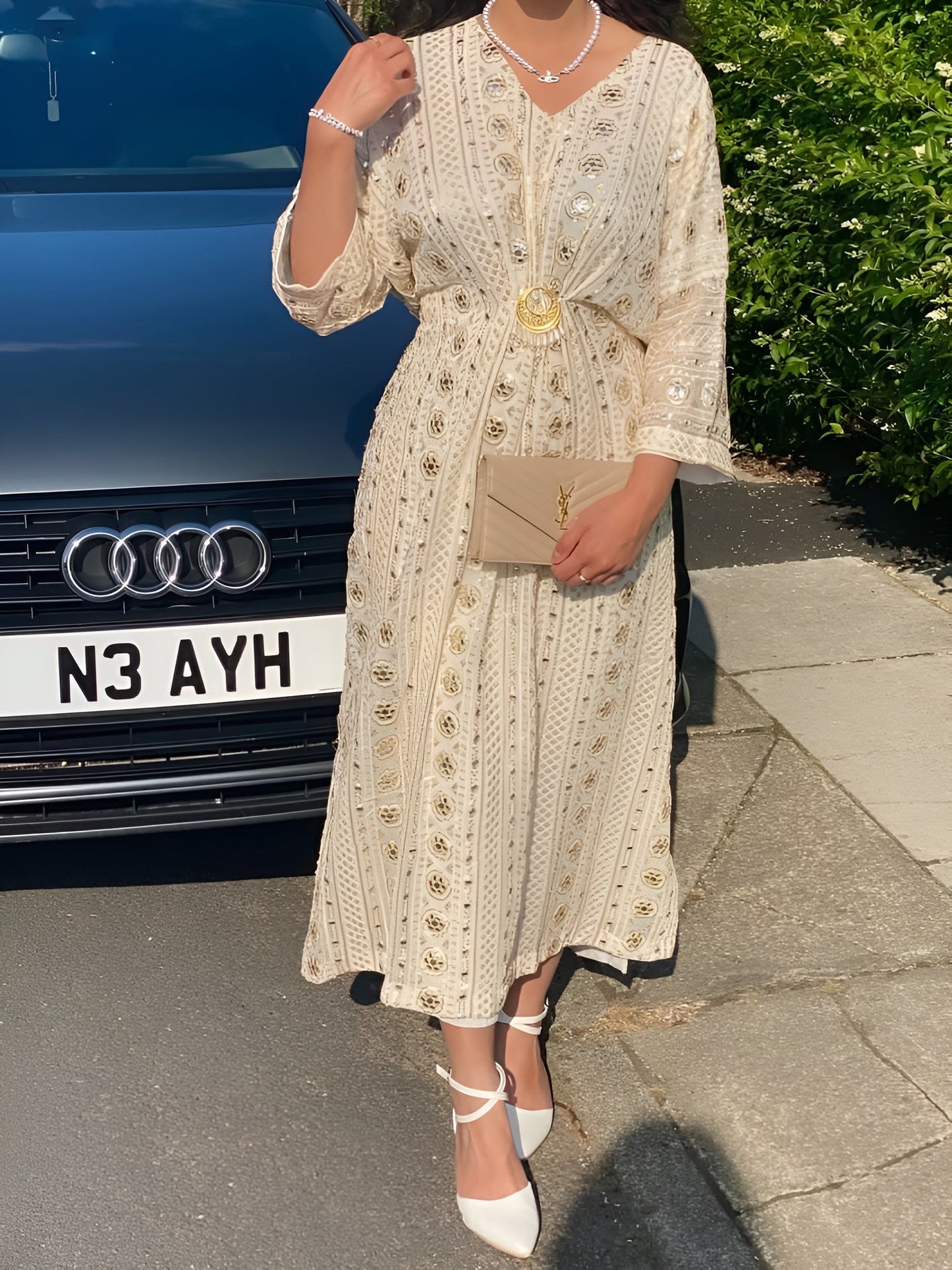 RIMA OFF WHITE KAFTAN