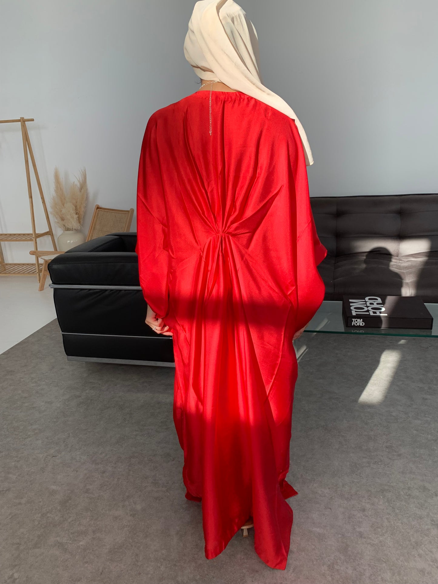 ZOHA RED (2 piece- Trousers included)