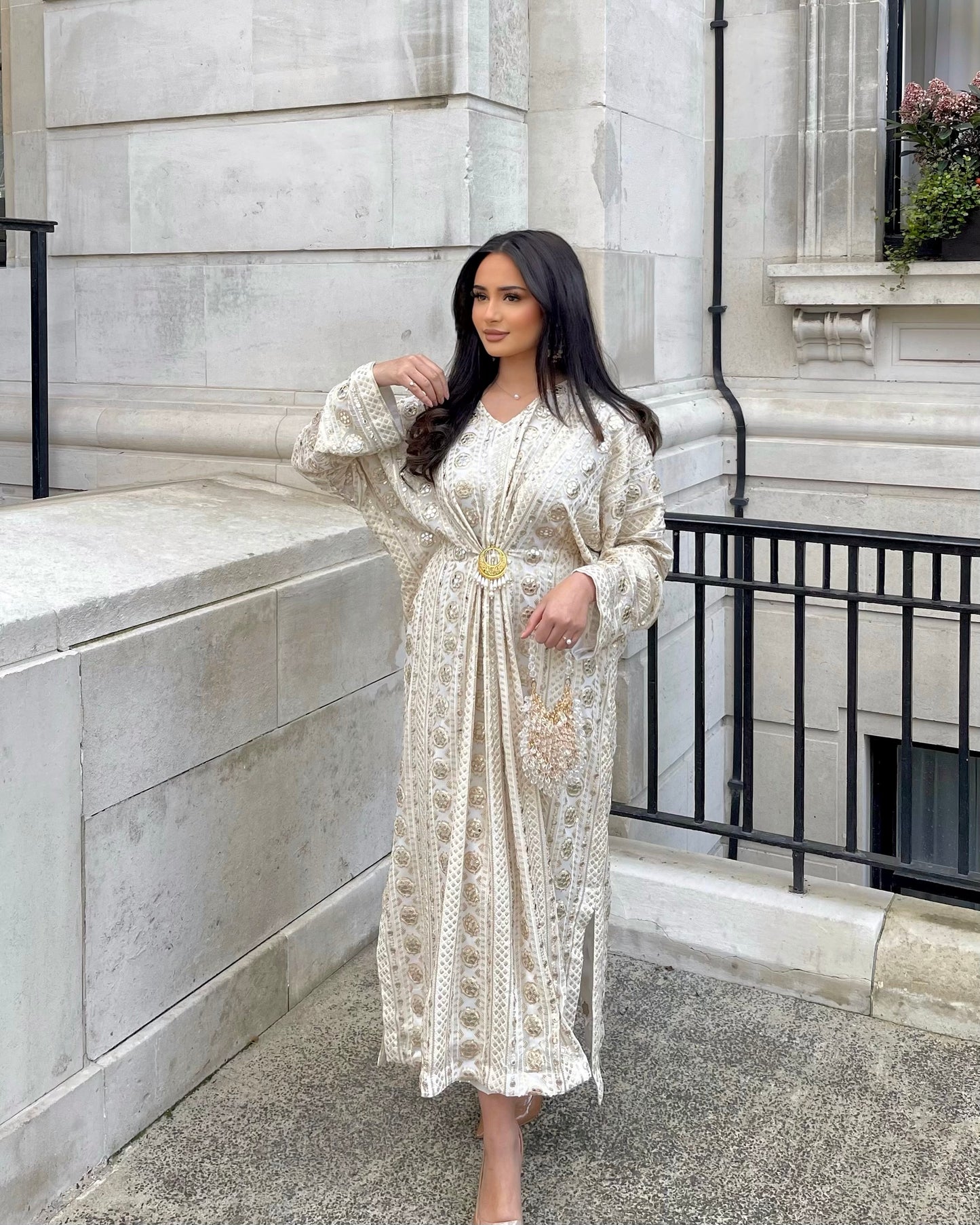 RIMA OFF WHITE KAFTAN