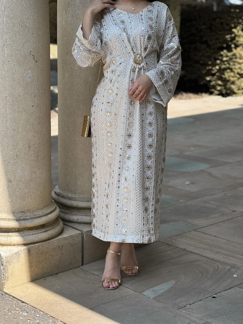 RIMA OFF WHITE KAFTAN