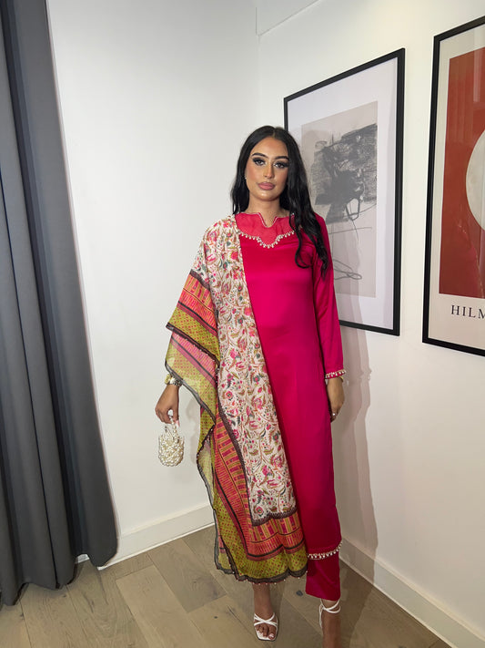 AIRAH Hot Pink (3pc)