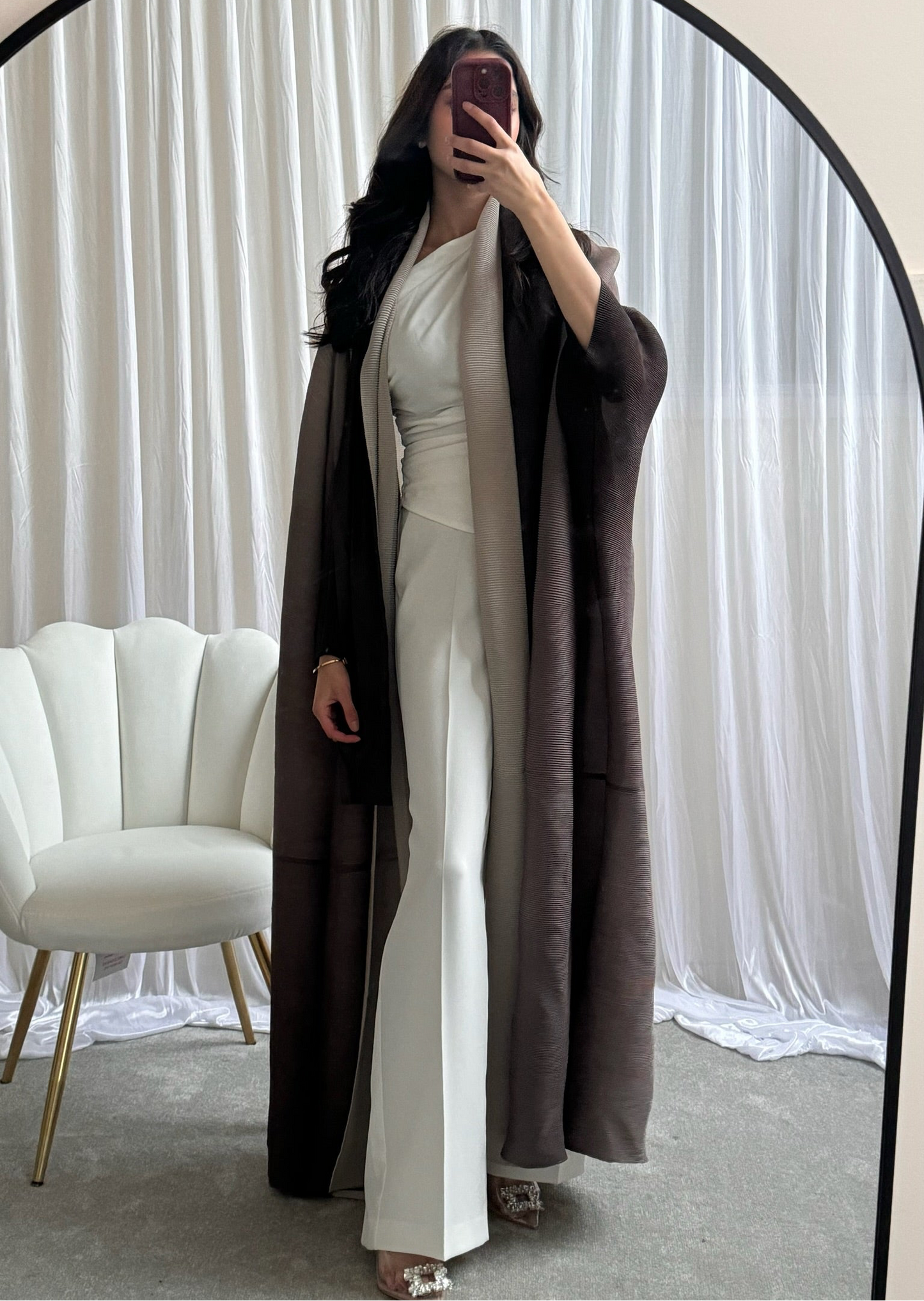 MYLA Oversized Mocha Abaya