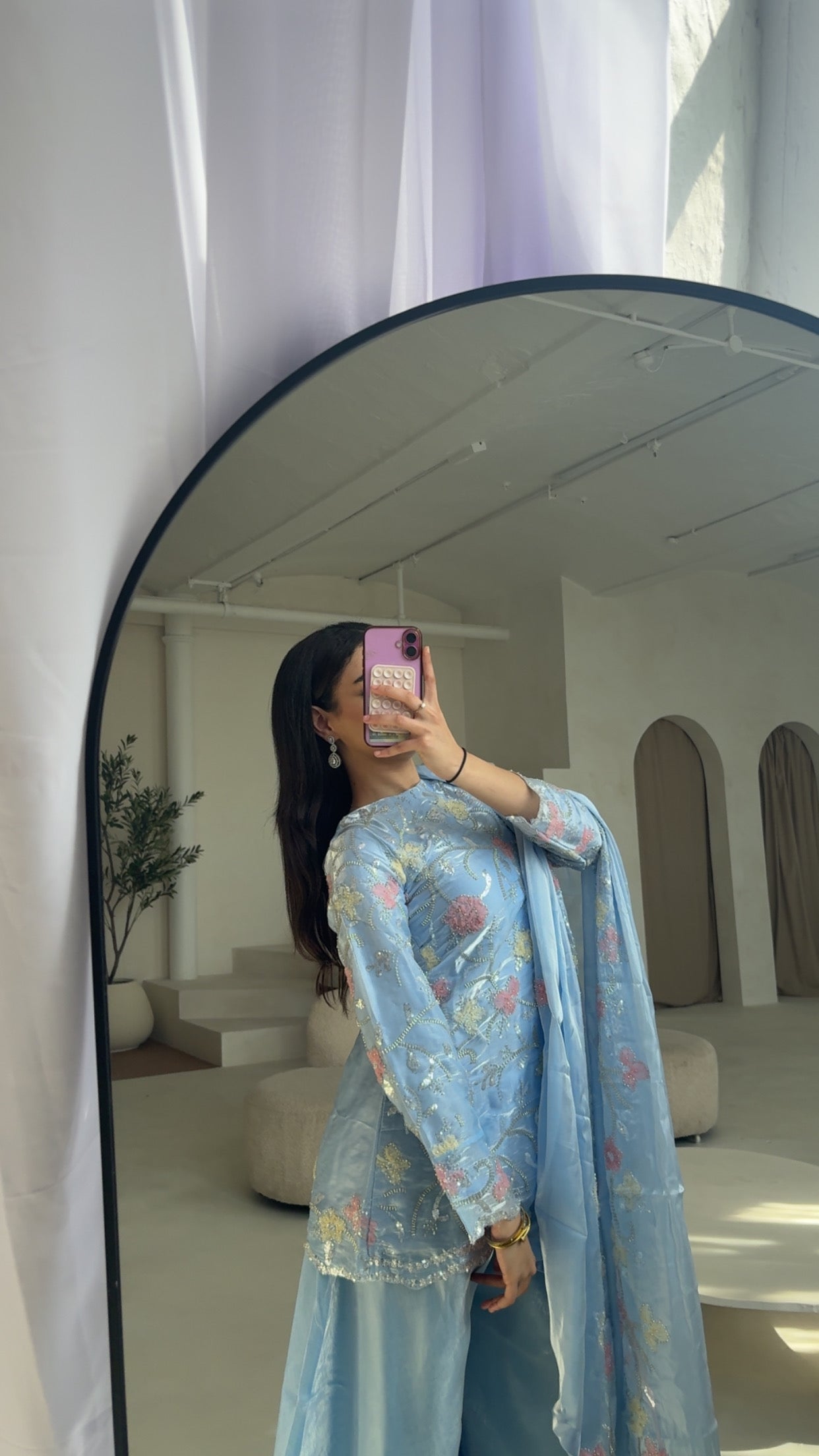 ASIYA Floral Blue (3pc)