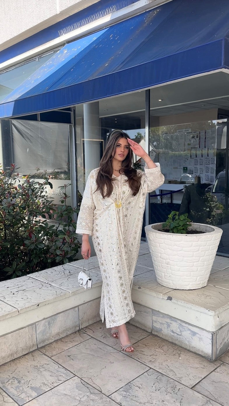 RIMA OFF WHITE KAFTAN