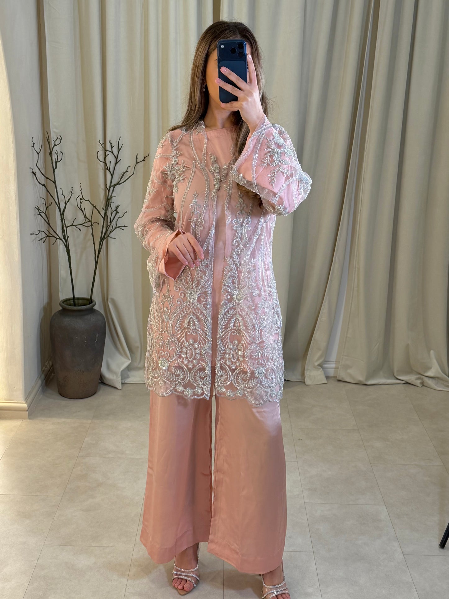 JINA Rose (4pc includes ruffle dupatta)