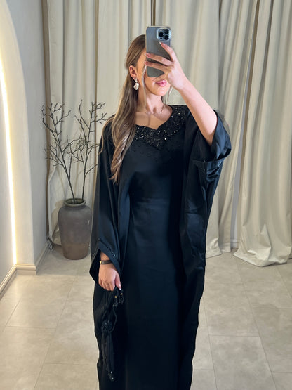 Sierra Pearl Black (Potli bag included)