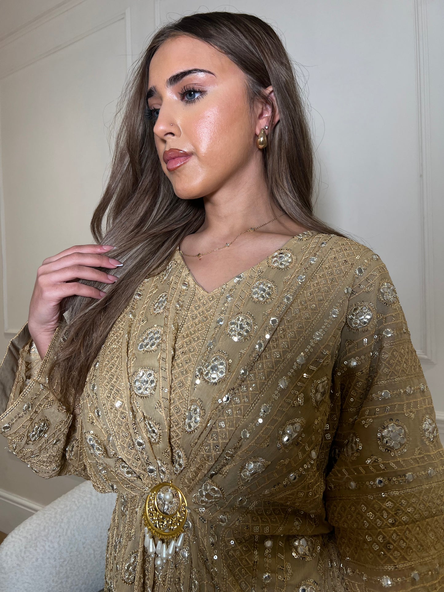 RIMA Gold Kaftan