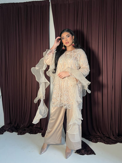 JINA Beige (5pc) Includes 2 Trousers