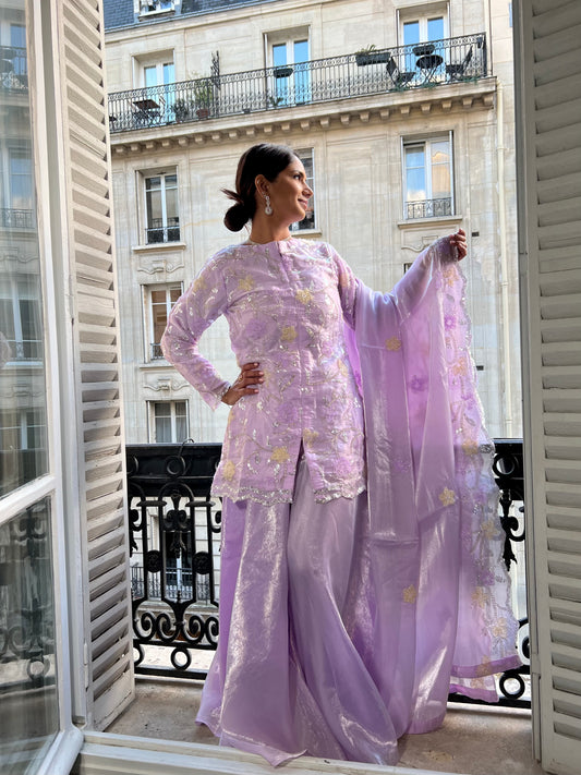 ASIYA Floral Lilac (3pc)