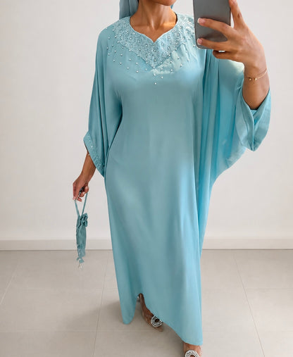 Sierra Pearl Blue (Potli Bag Included)