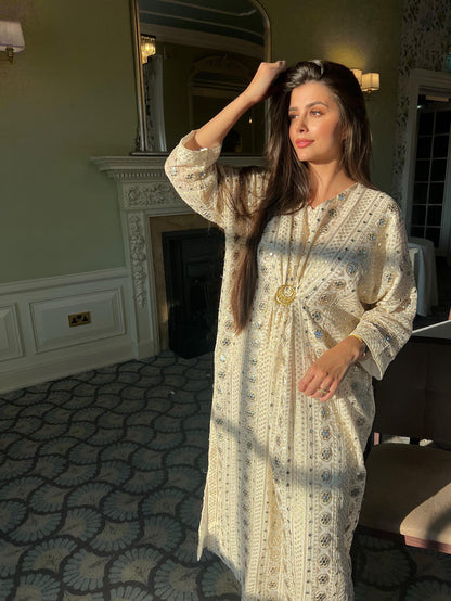 RIMA OFF WHITE KAFTAN