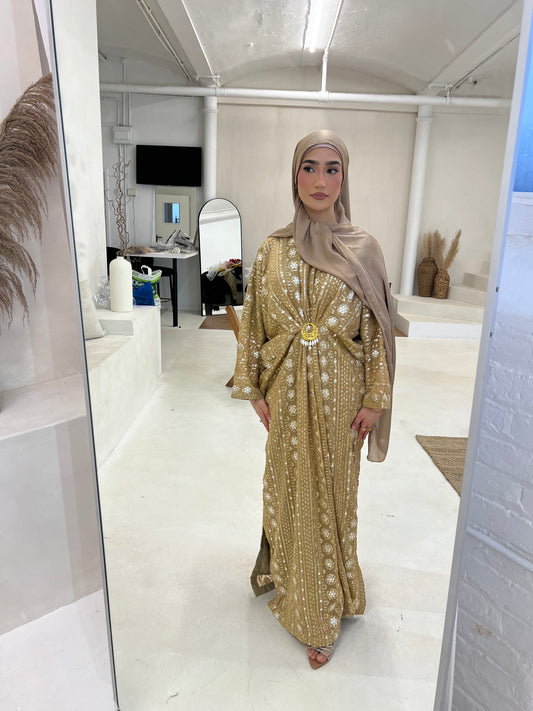 RIMA Gold Kaftan