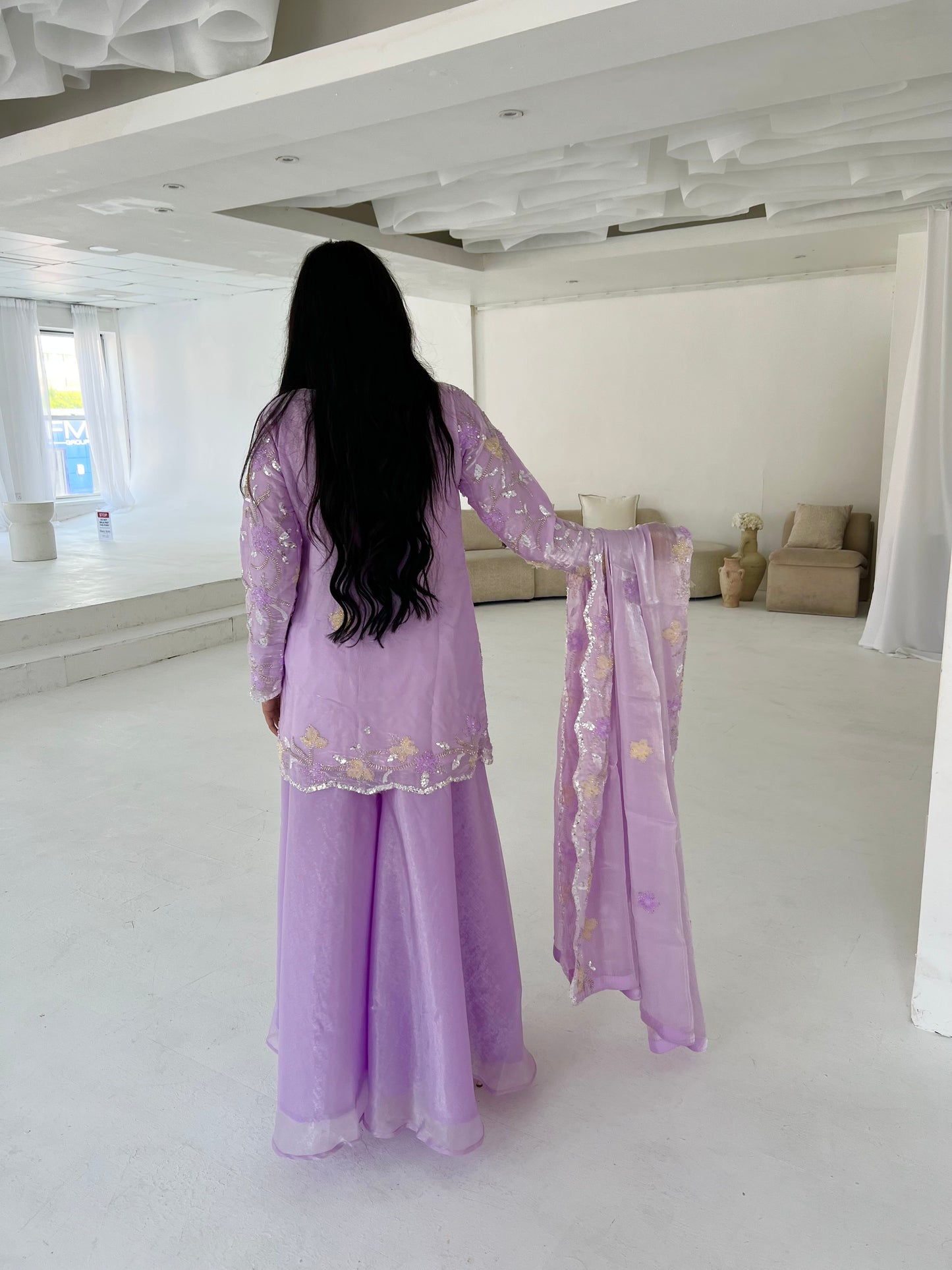 ASIYA Floral Lilac (3pc)
