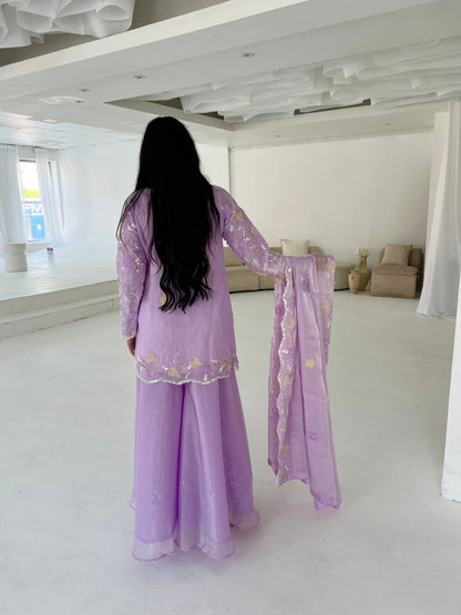 ASIYA Floral Lilac (3pc)