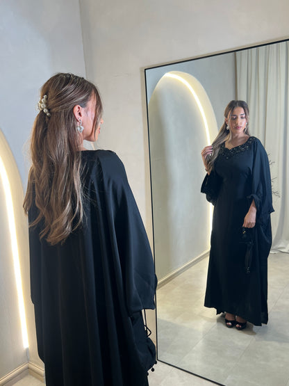 Sierra Pearl Black (Potli bag included)