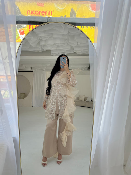 JINA Beige (5pc) Includes 2 Trousers
