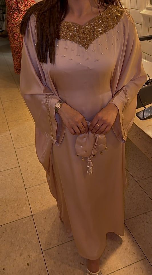Sierra Pearl Nude (Potli Bag Included)