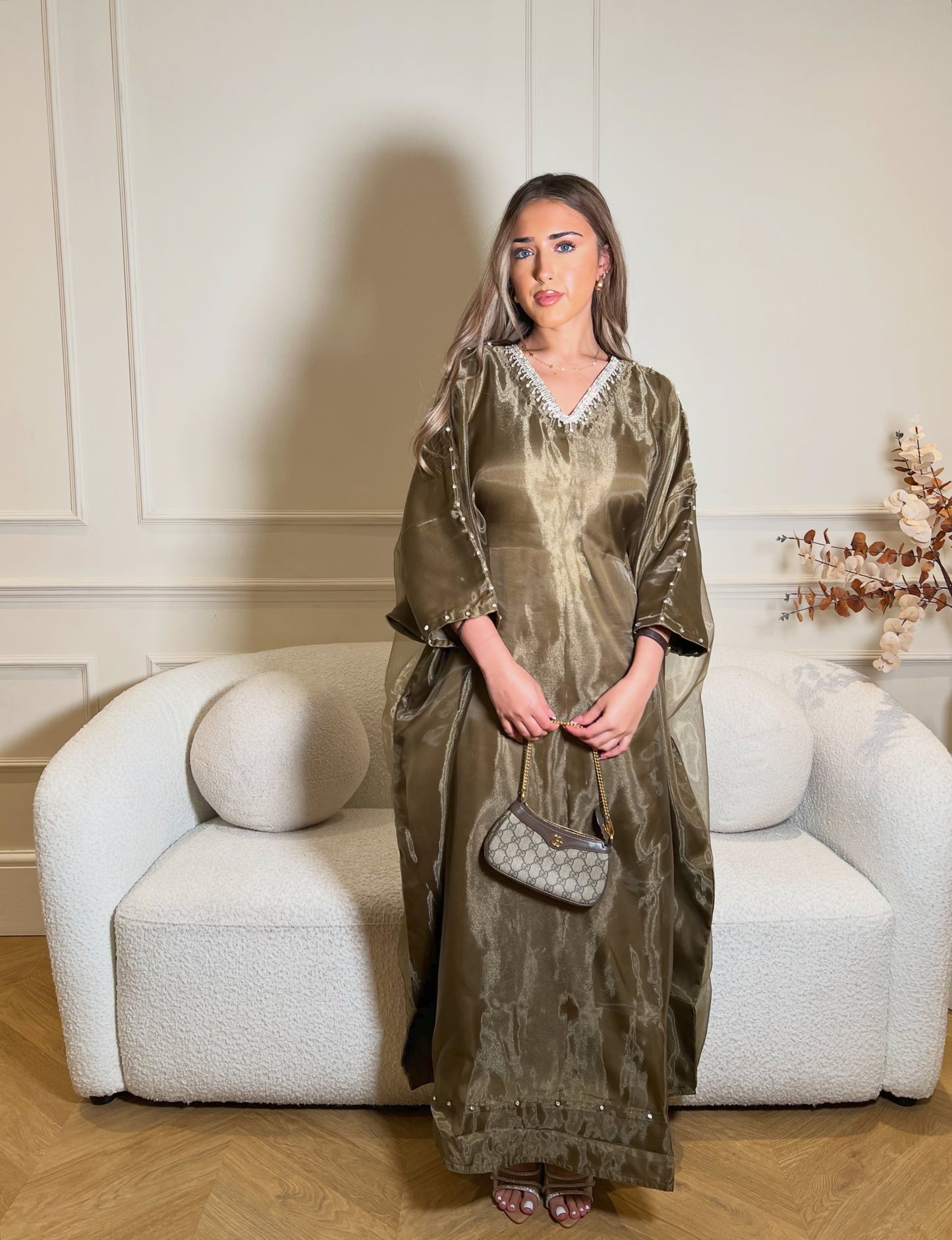 NINA Khaki Kaftan
