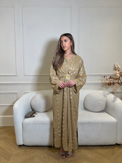 RIMA Gold Kaftan