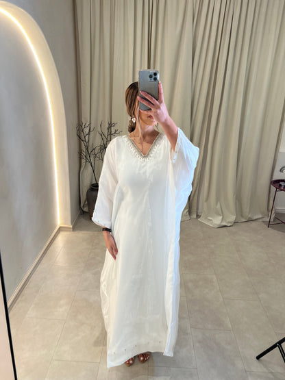 NINA White Kaftan