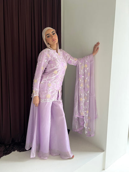 ASIYA Floral Lilac (3pc)