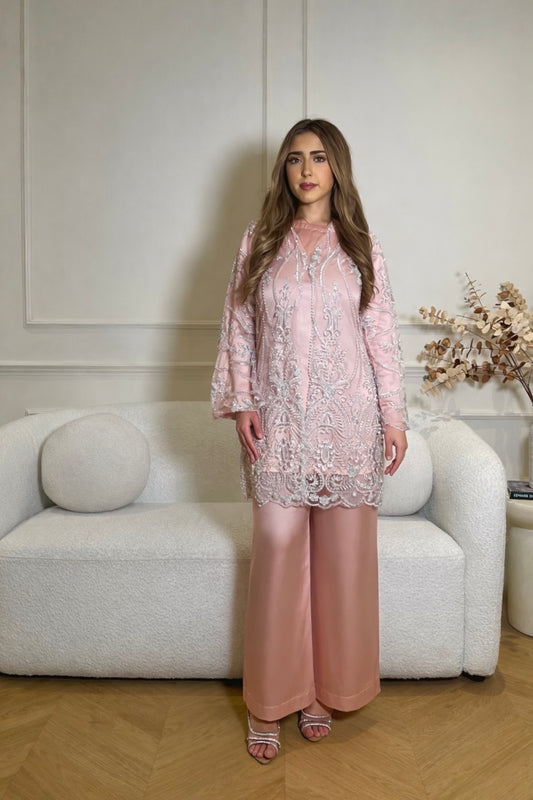 JINA Rose (4pc includes ruffle dupatta)