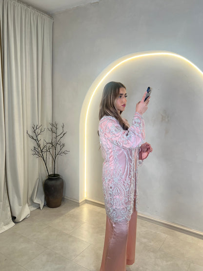 JINA Rose (4pc includes ruffle dupatta)