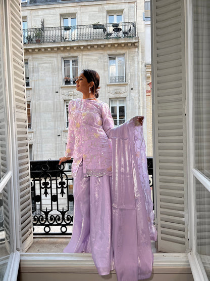 ASIYA Floral Lilac (3pc)