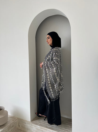 Lia Luxe Cape Black 4pc
