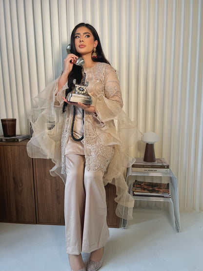 JINA Beige (5pc) Includes 2 Trousers