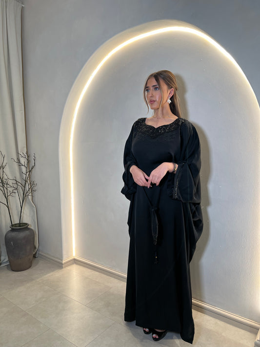 Sierra Pearl Black (Potli bag included)