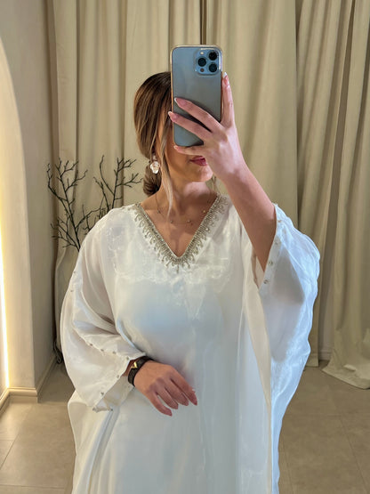 NINA White Kaftan