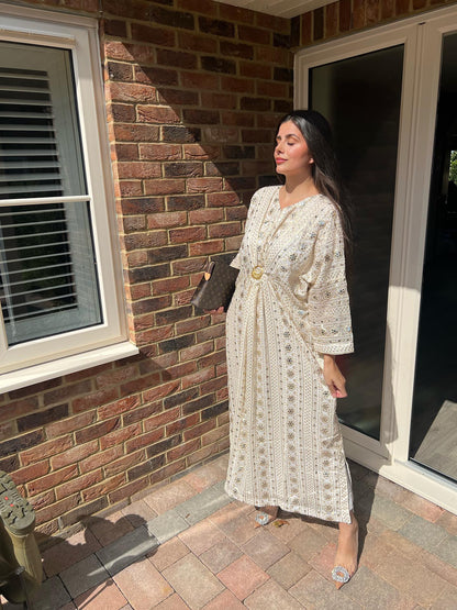 RIMA OFF WHITE KAFTAN