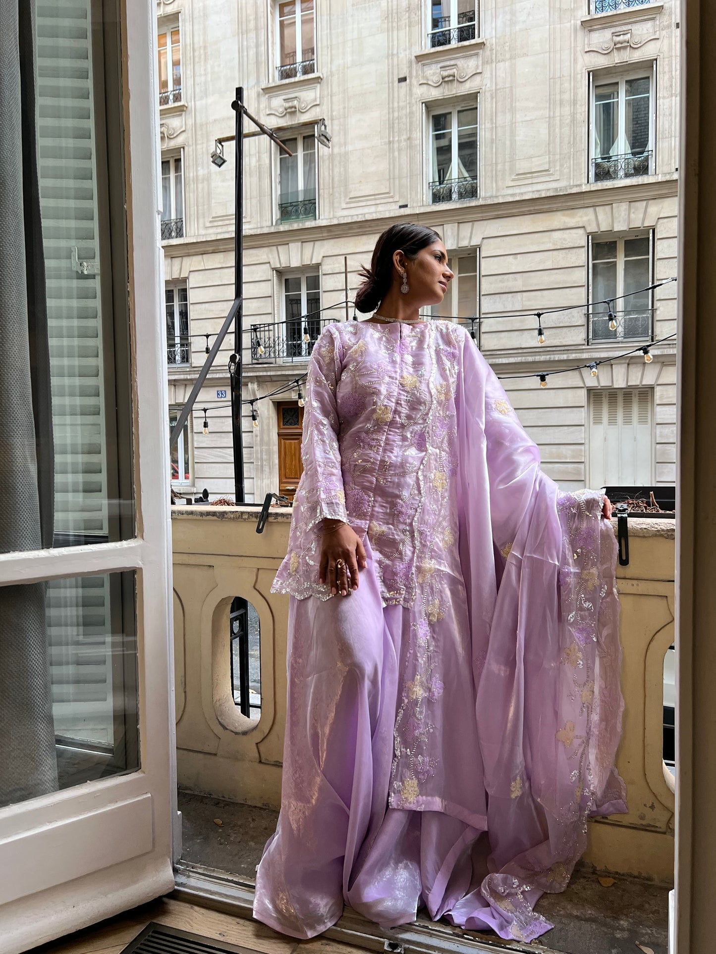 ASIYA Floral Lilac (3pc)