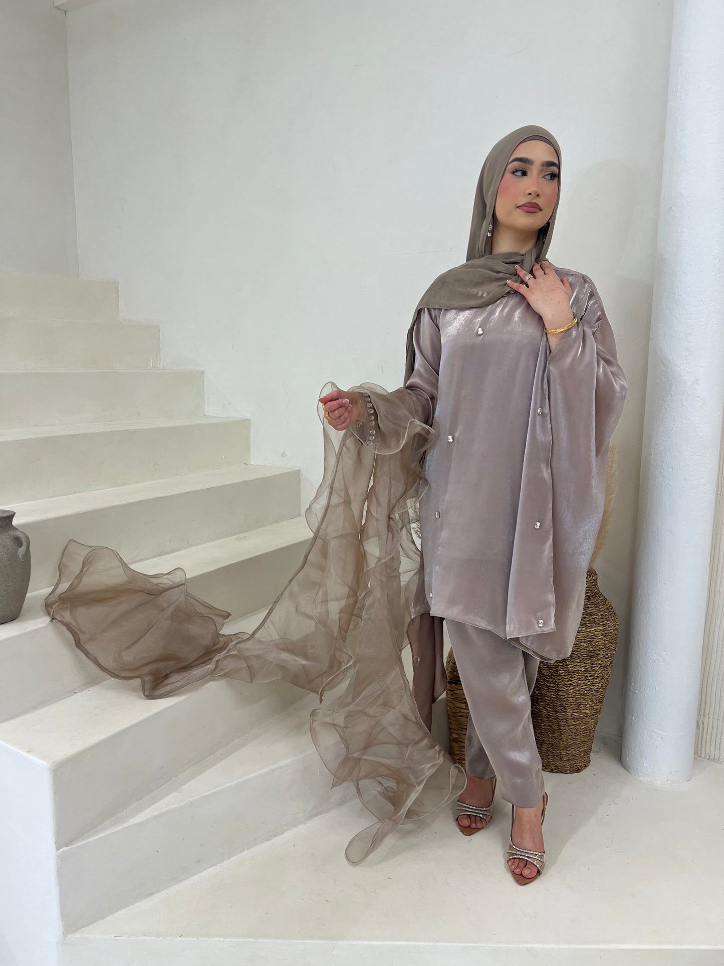 AYAH Silk Cape (3pc)