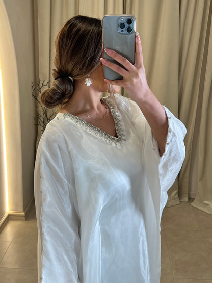 NINA White Kaftan