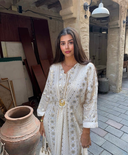 RIMA OFF WHITE KAFTAN
