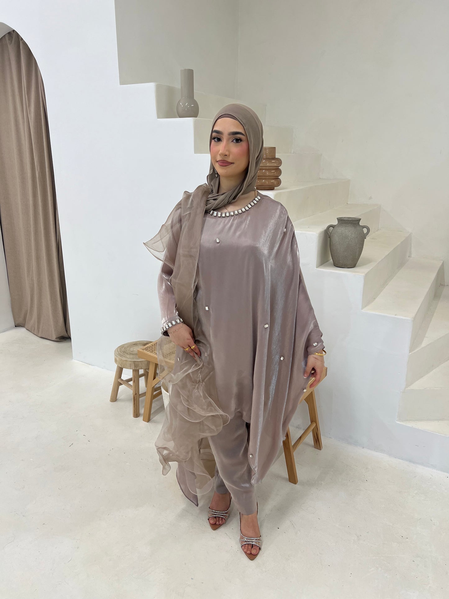 AYAH Silk Cape (3pc)